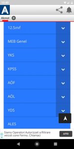 Alonot APK-Ders Notları Parmakların Ucunda 3
