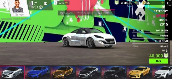 petrolhead efsane arabalar mod apk 2 8 0 sinirsiz para apk indir